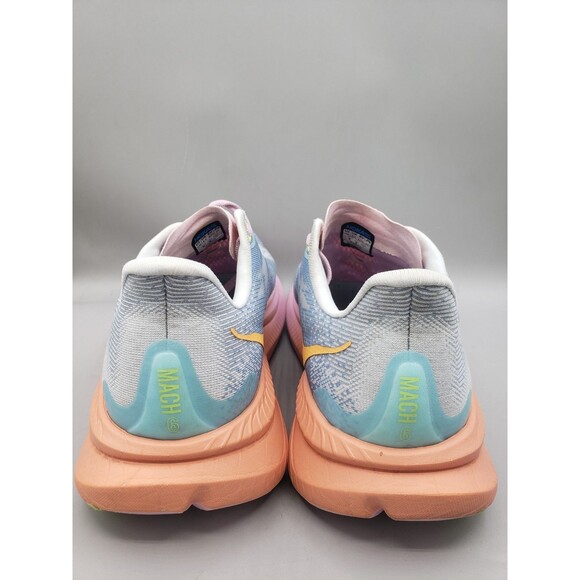 Hoka One One Mach 6 Multicolor Running Sneaker Women Size 10 B - Picture 5 of 14